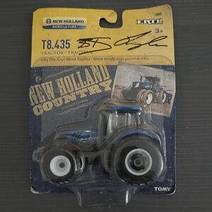 New Holland Blue Tractor Toy